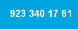 923 340 17 61 923 340 17 61